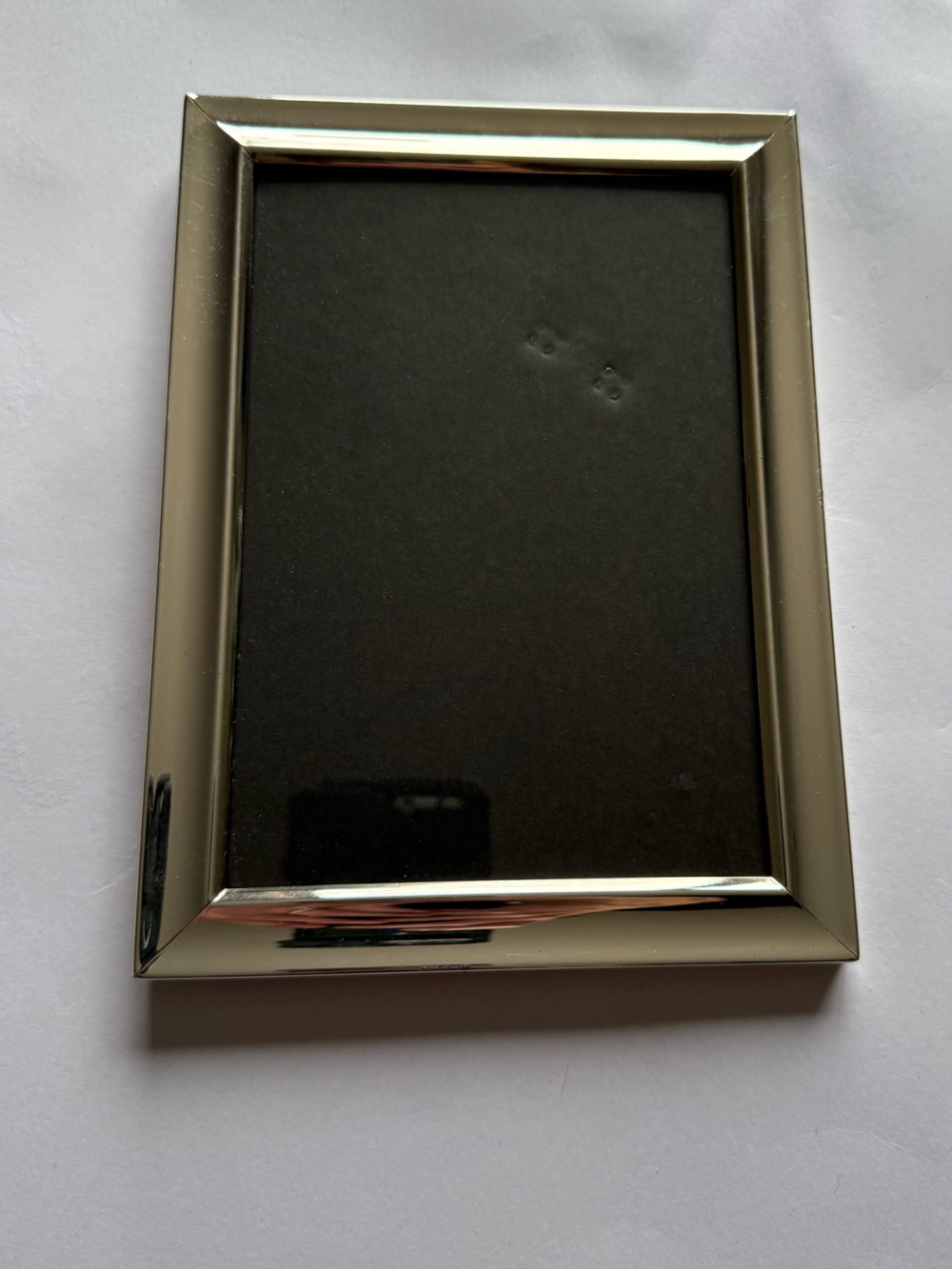 Polished Silver Picture Frame - Contemporary Photo Display